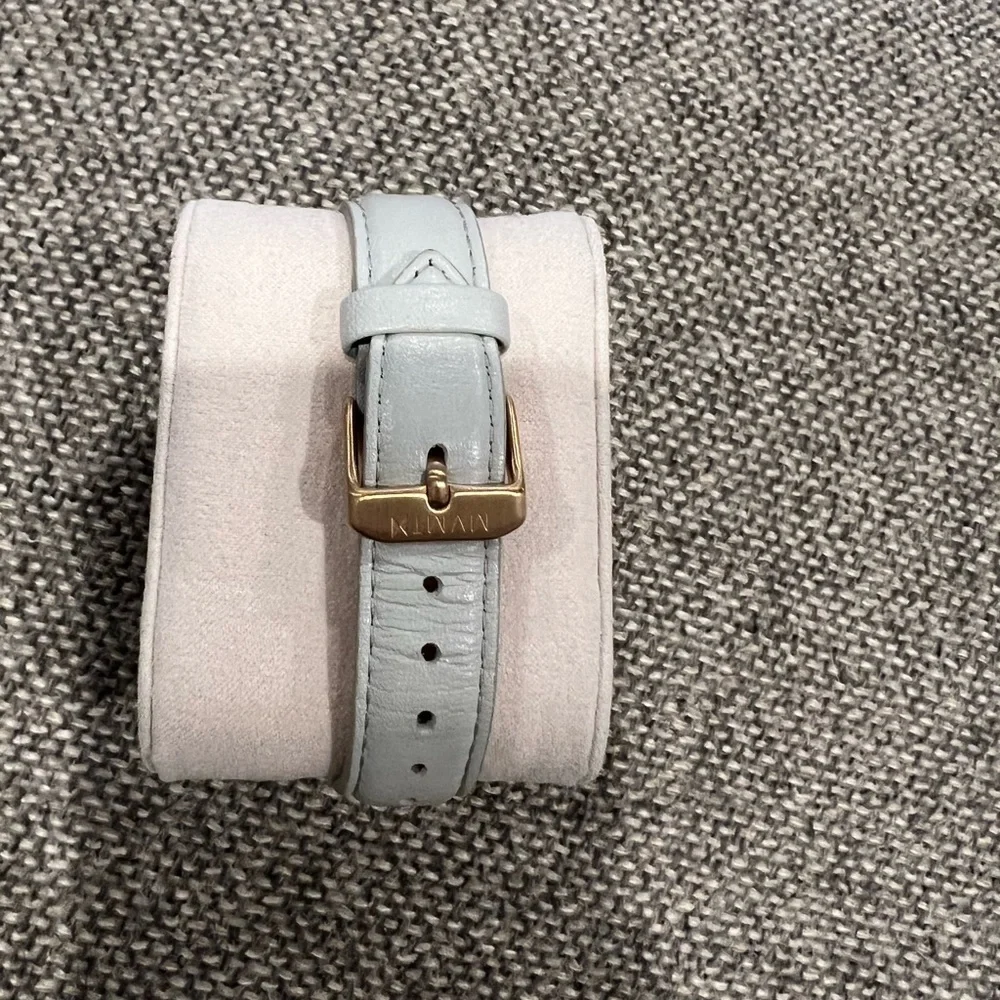 MVMT Watch rose gold and grey band